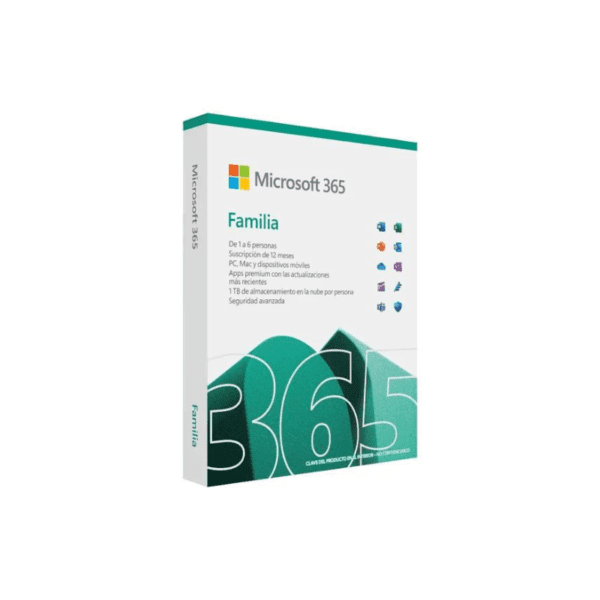 Office 365 Family Microsoft 365 Family - Licencia de suscripción (1 año) - hasta 6 personas